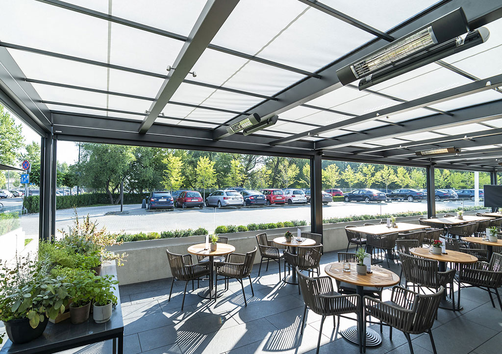 Markilux commercial awnings