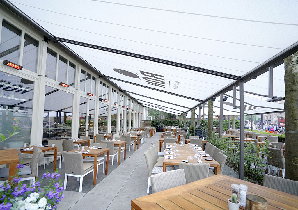 Markilux Pergola restaurant awning