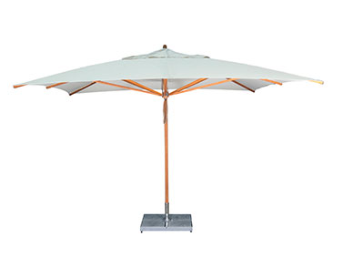 Bambrella Levante Bamboo Commercial Parasol