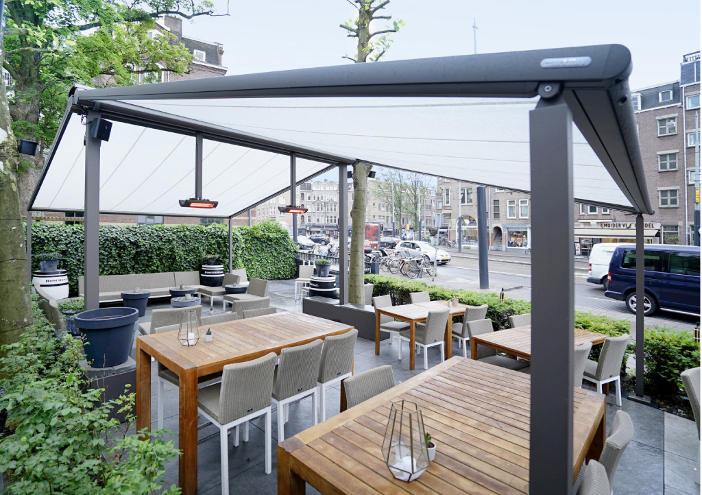 Markilux pergola awnings