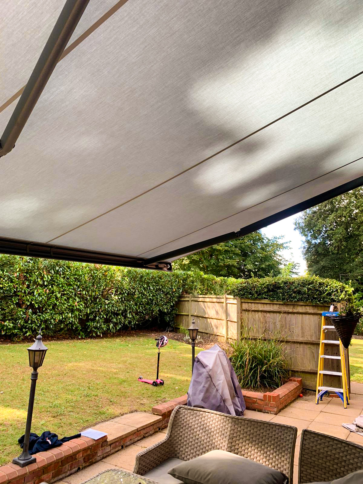 Markilux 6000 Awning Finished in Metallic Anthracite Grey