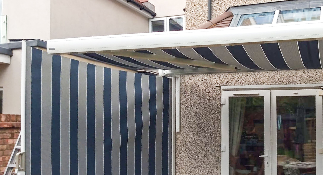 Markilux MX3 Fully Automated Awning With Matching Side Screen