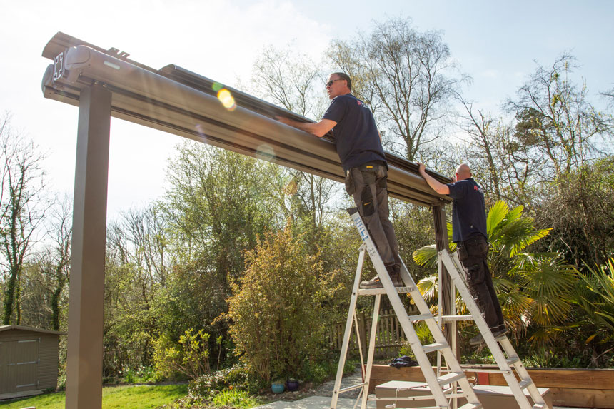 Markilux Syncra awnings installation