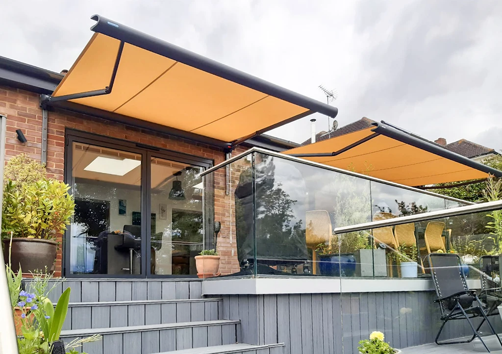 Markilux MX990 Awnings Installation - Patio View