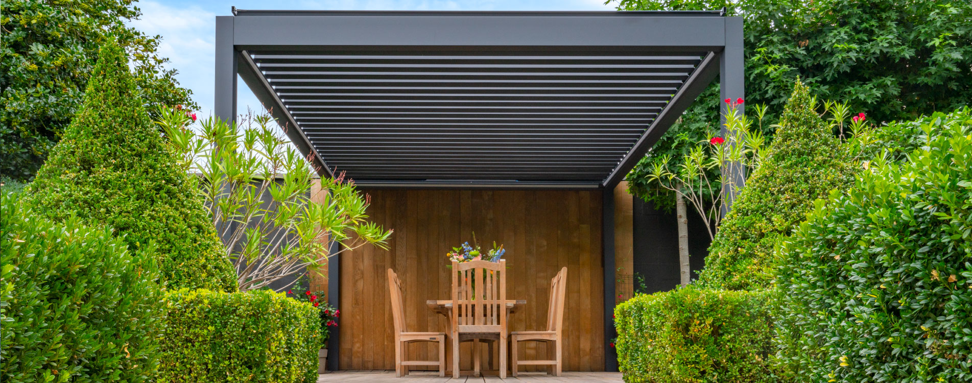 Louvered Roof