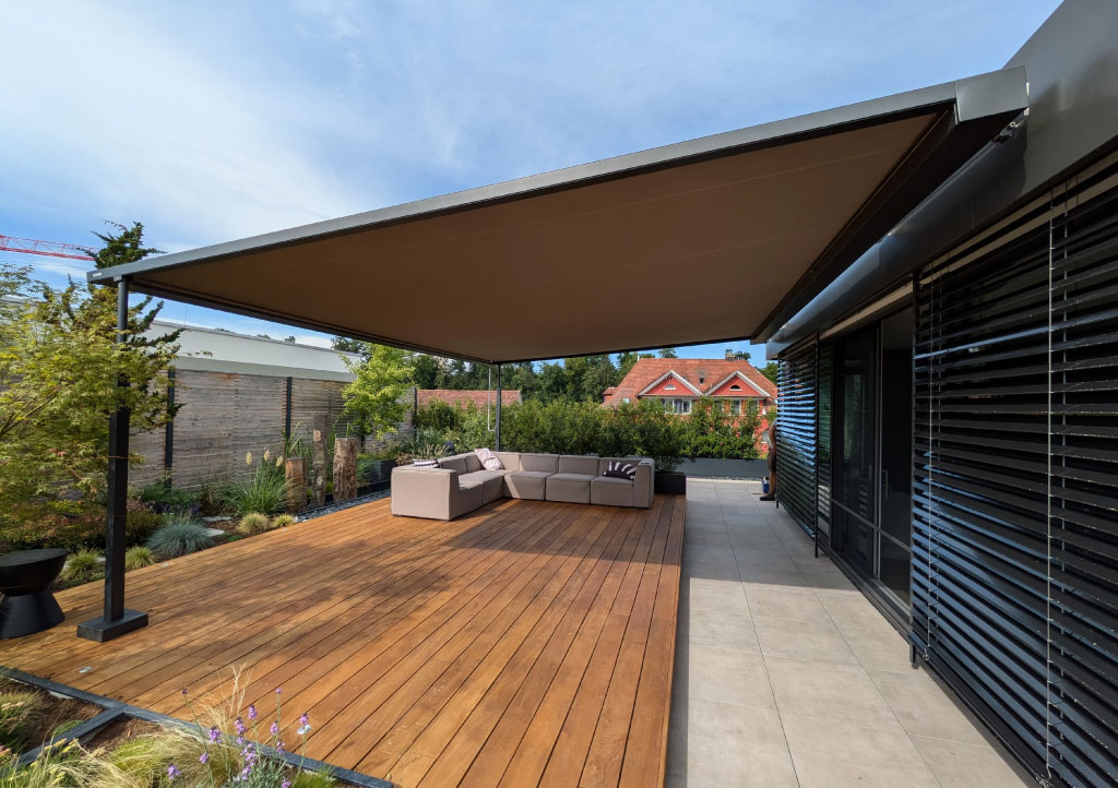 Markilux Pergola Style penthouse installation