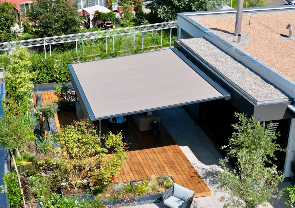 Markilux Pergola Style penthouse installation