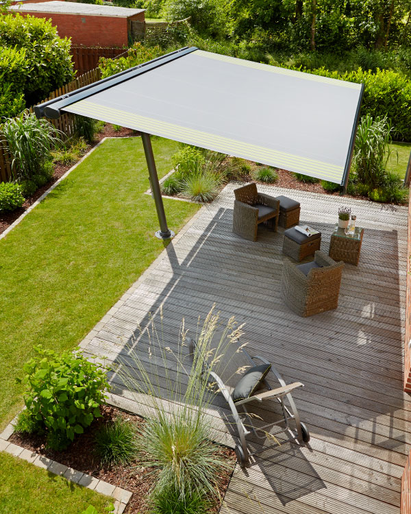markilux planet free standing awning installation