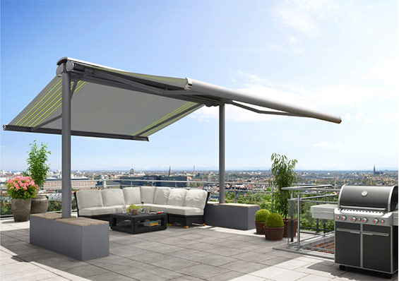 Markilux syncra awnings